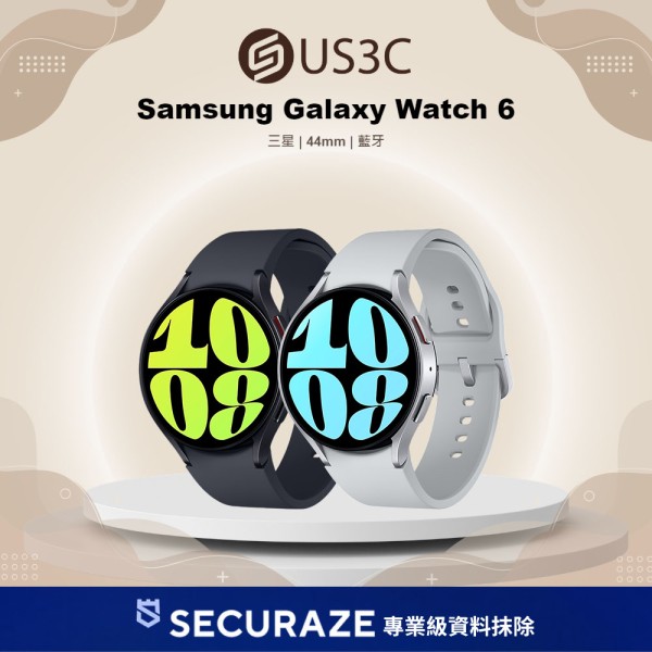 Samsung 三星 Galaxy Watch 6 SM-R940 44mm 藍牙〈錶帶顏色隨機〉