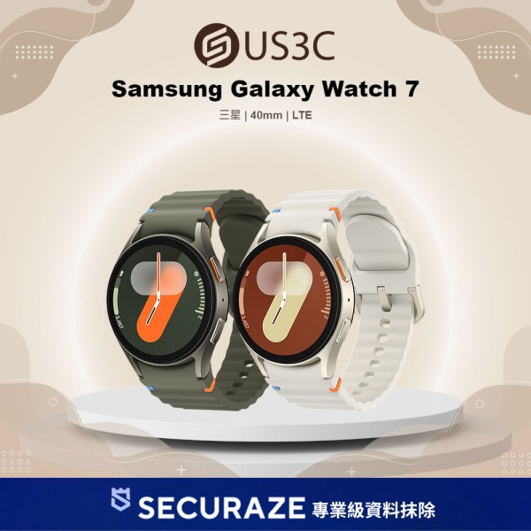 Samsung 三星 Galaxy Watch 7 SM-L305F 40mm LTE〈錶帶顏色隨機〉