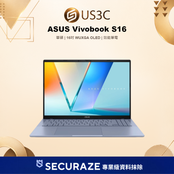 二手 ASUS 華碩 Vivobook S16 S3607NA-0062B88100 16吋 Snapdragon X2 Elite X2E88100 16G 512G — USD 二手3C商城