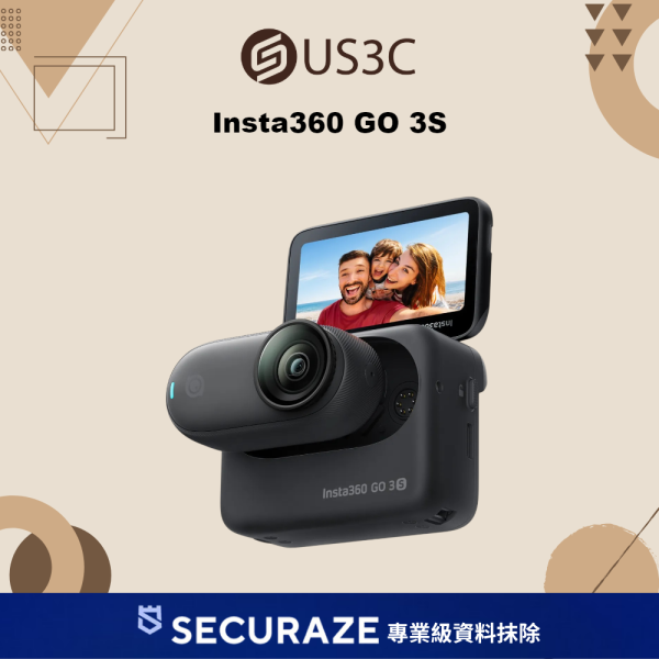 Insta360 GO 3S 4K拇指運動相機 迷你相機