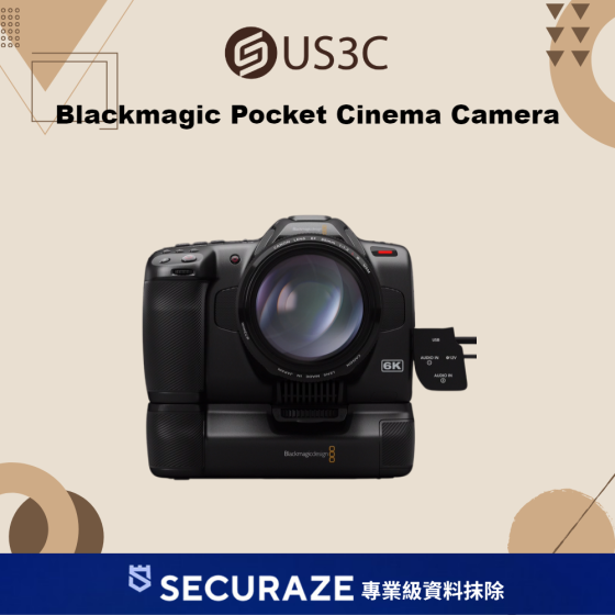 二手 Blackmagic Design Pocket Cinema Camera 6K 黑魔術口袋電影攝影機 — USD 智選嚴選