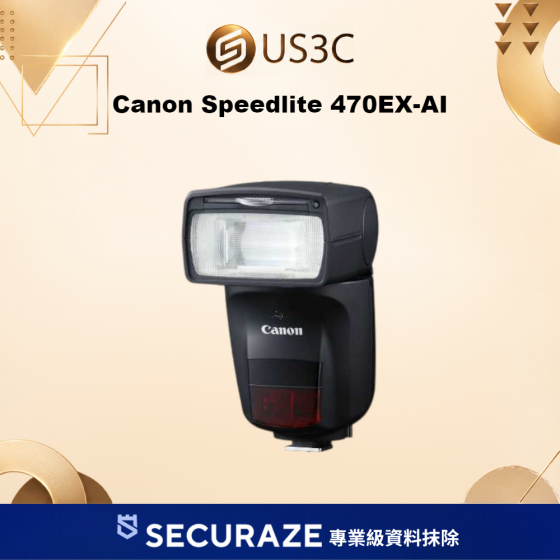 二手 Canon Speedlite 470EX-AI 智慧閃光燈 — USD 智選嚴選